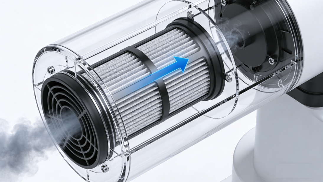 執(zhí)信環(huán)保核心技術(shù)：煙塵凈化器如何實(shí)現(xiàn)99.97%凈化效率？