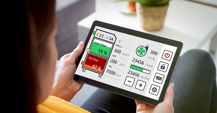 智能煙霧凈化器,智能環保煙霧凈化器